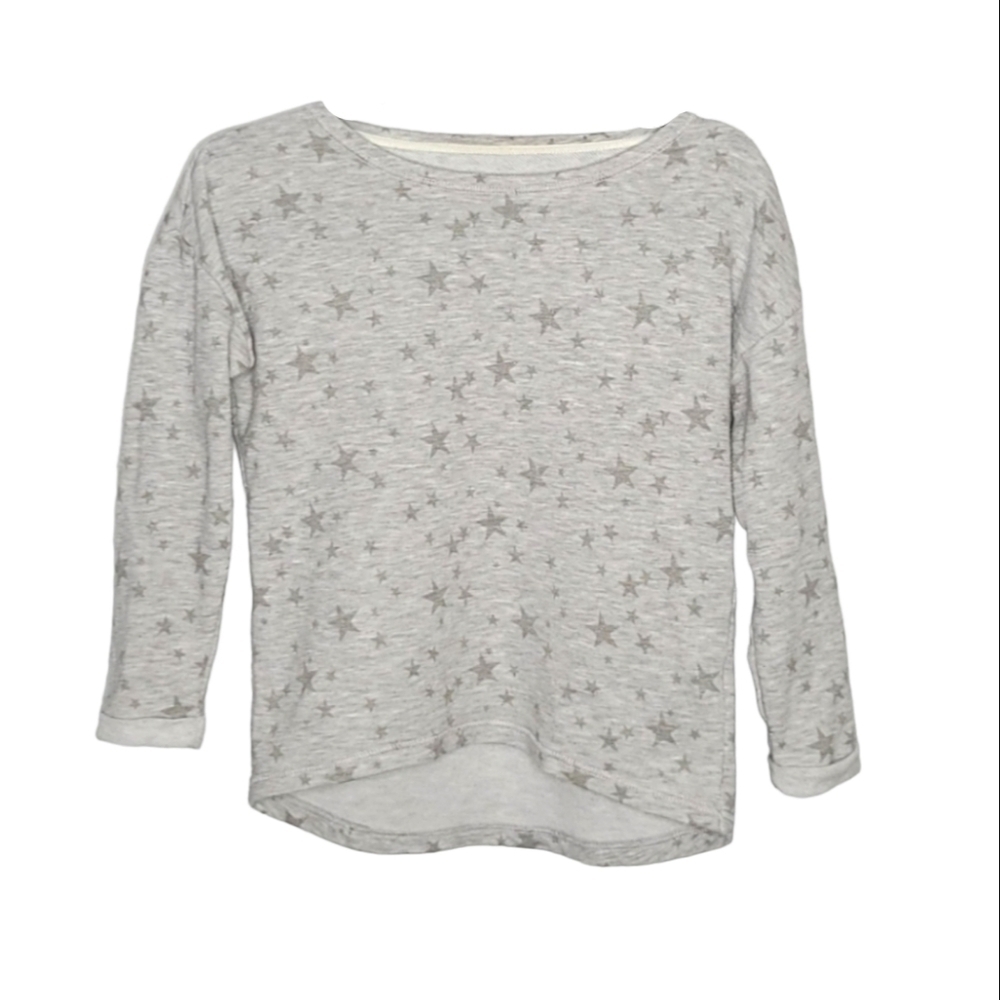 ZARA Basic Grey Hi-Lo Sweatshirt Youth Girls 12-14 or Women's XS